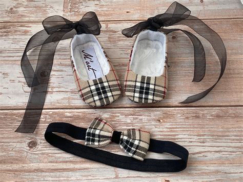 burberry infant shoes with a bow|baby burberry shoes nordstrom.